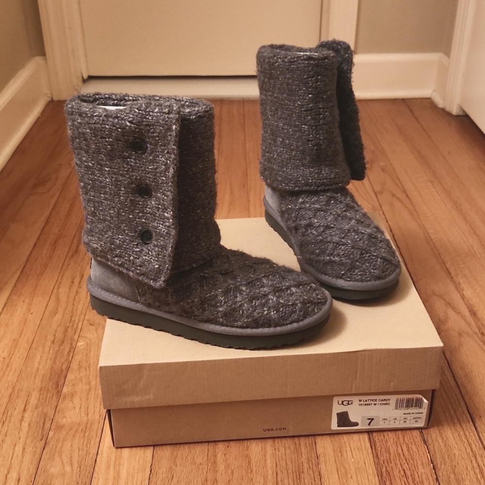 Uggs Lattice Cardy Size 7